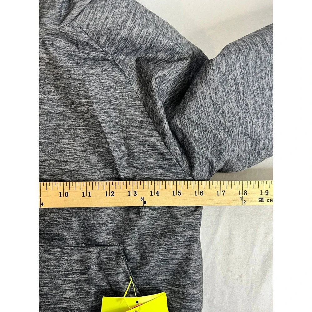 All in Motion‎ Kids Gray Puffer Jacket Wind Water Resistant Full Zip S